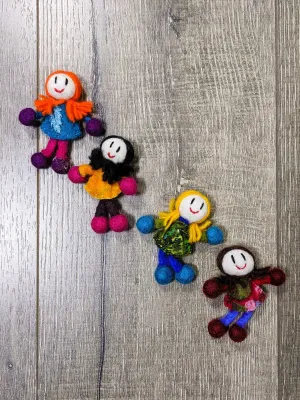Felt Girl Brooch