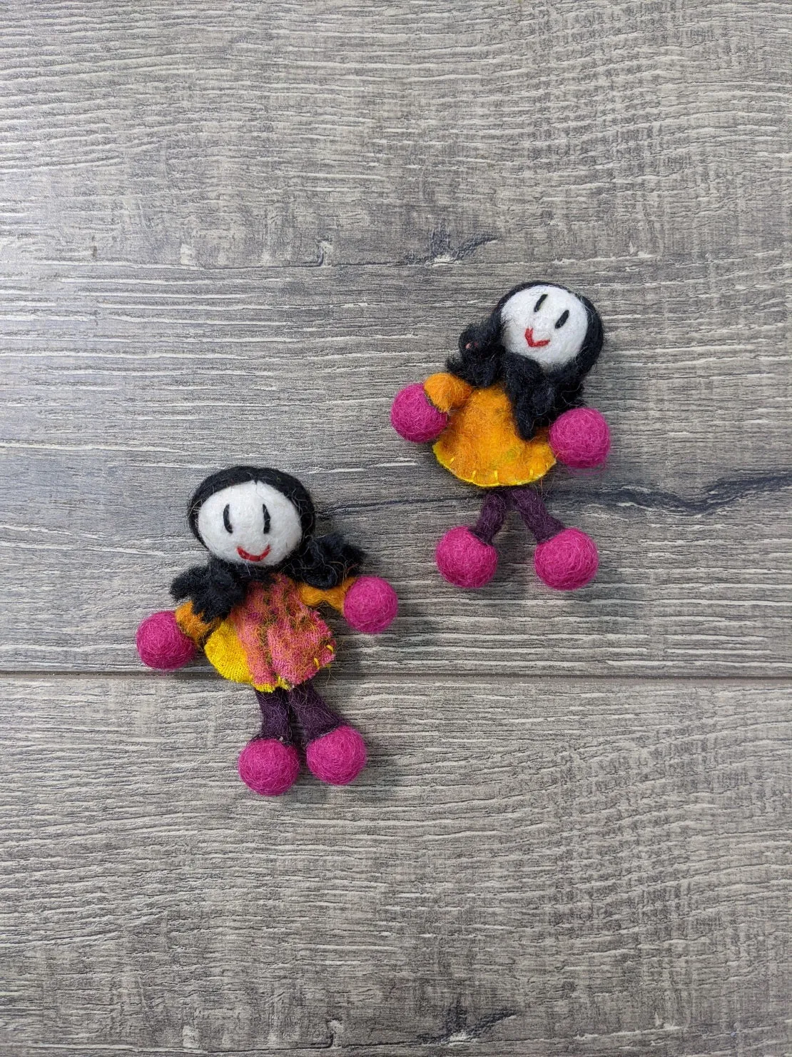 Felt Girl Brooch