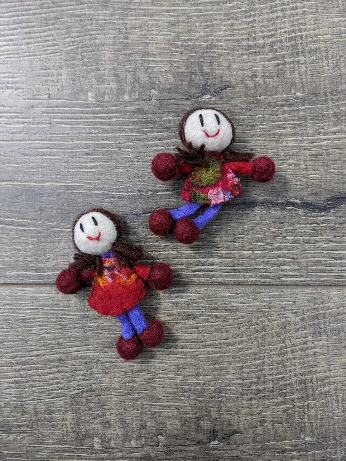 Felt Girl Brooch