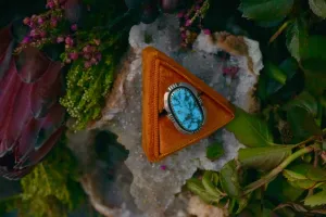 Framed Turquoise Ring