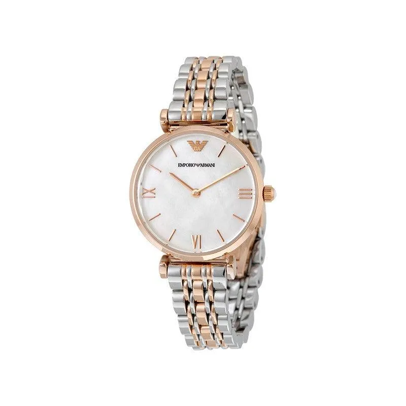 Gold and Silver Mix Classic Women Watch