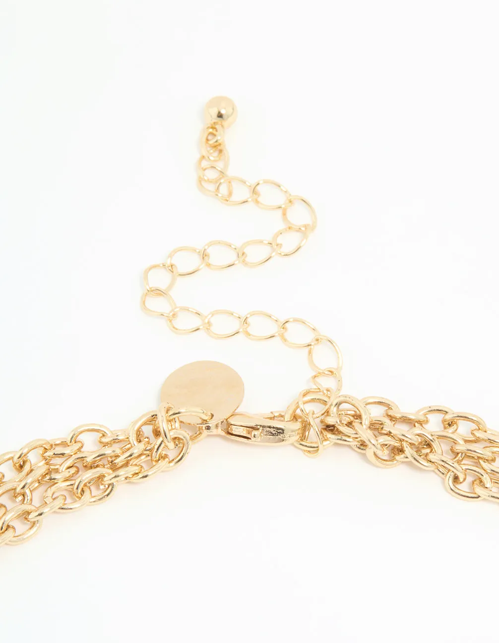 Gold Mixed Charm Layered Necklace