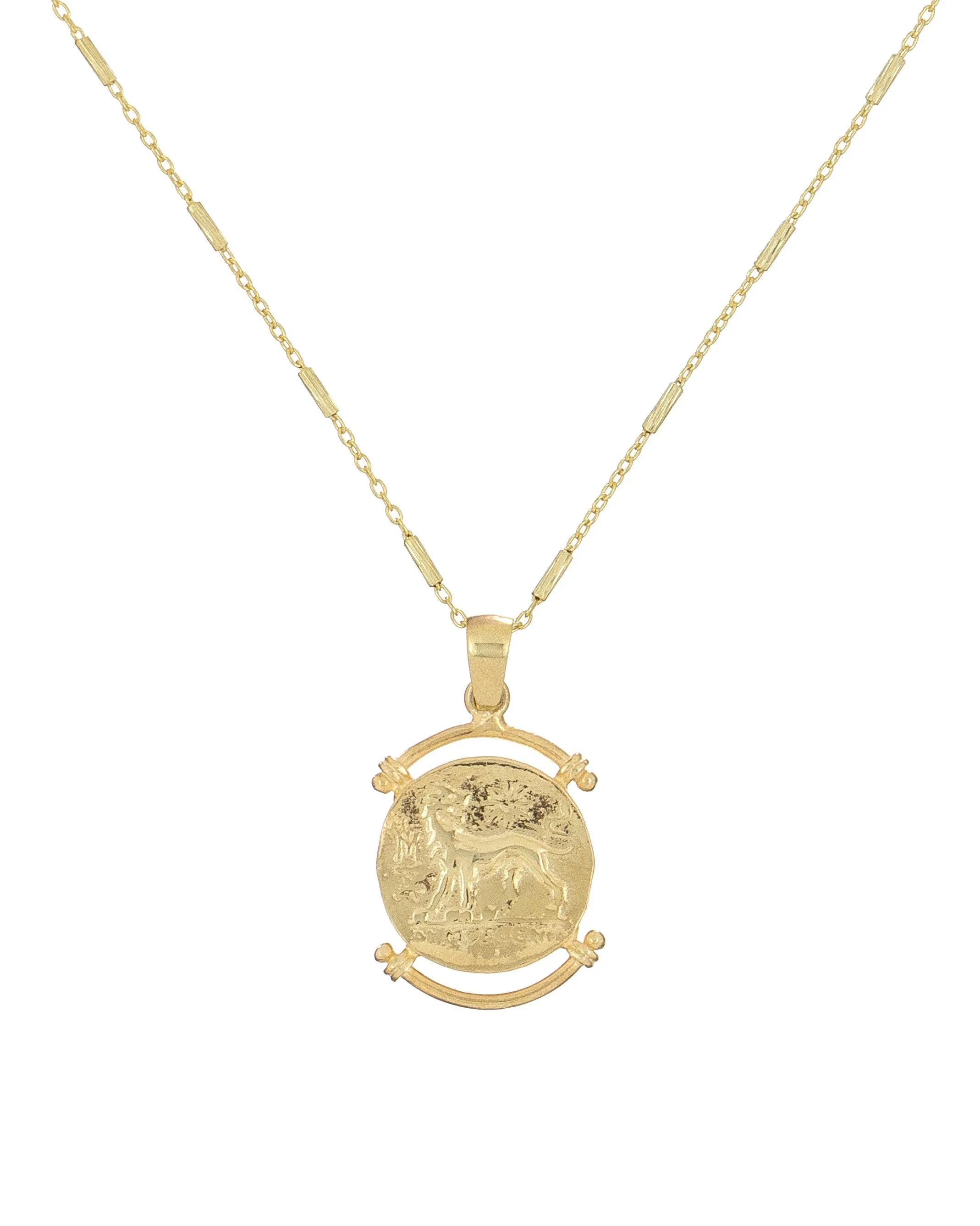 Greek Coin Pendant