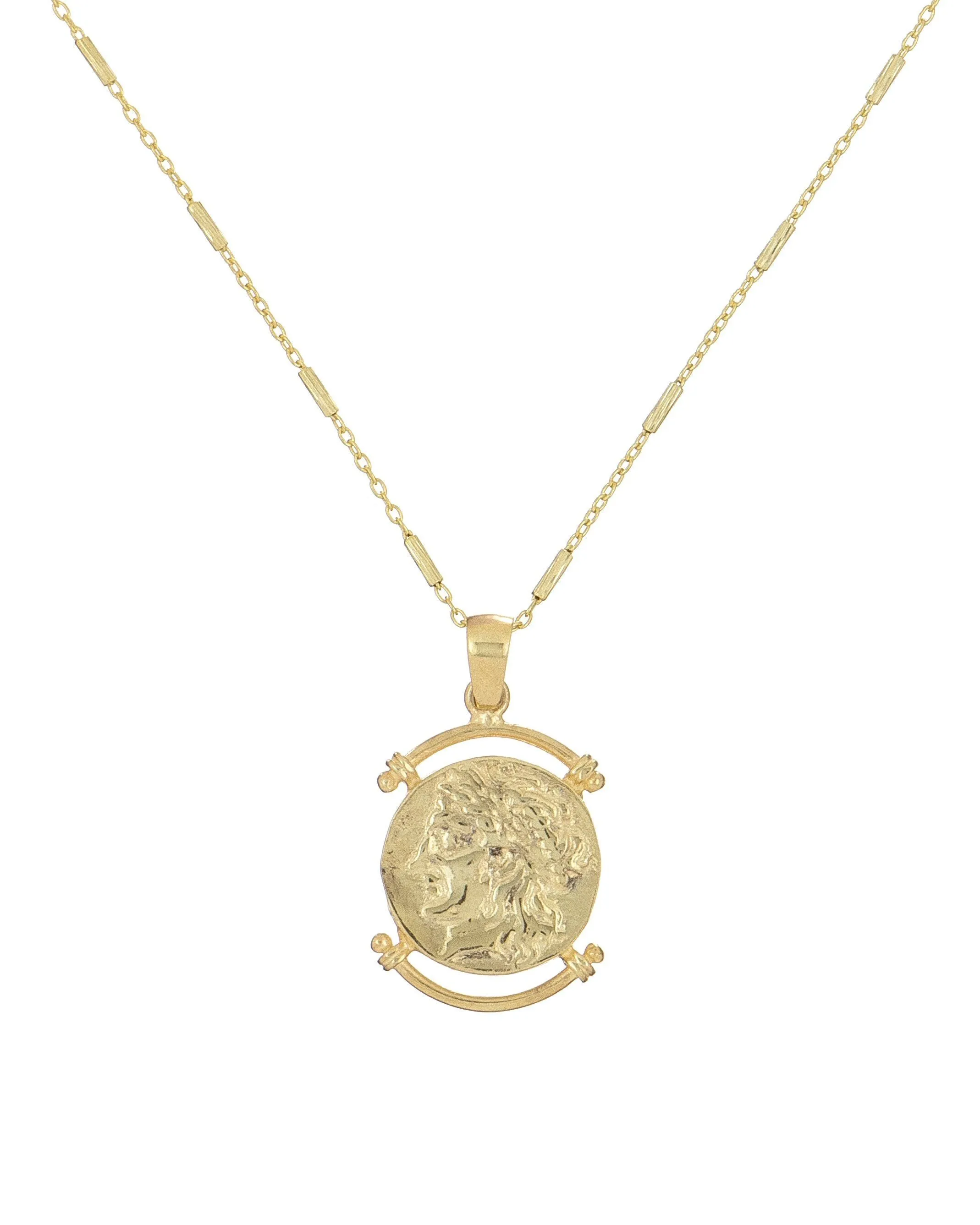 Greek Coin Pendant