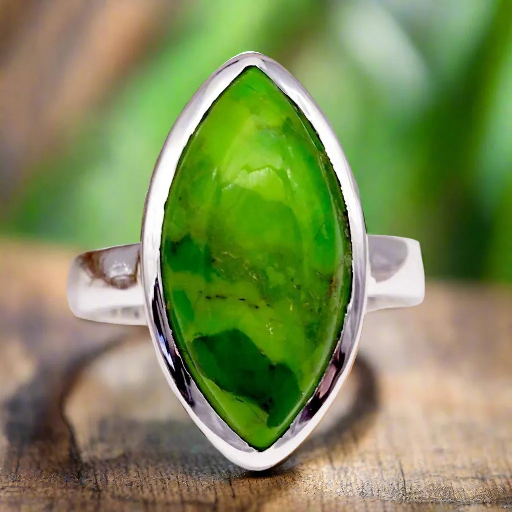Green Turquoise Ring