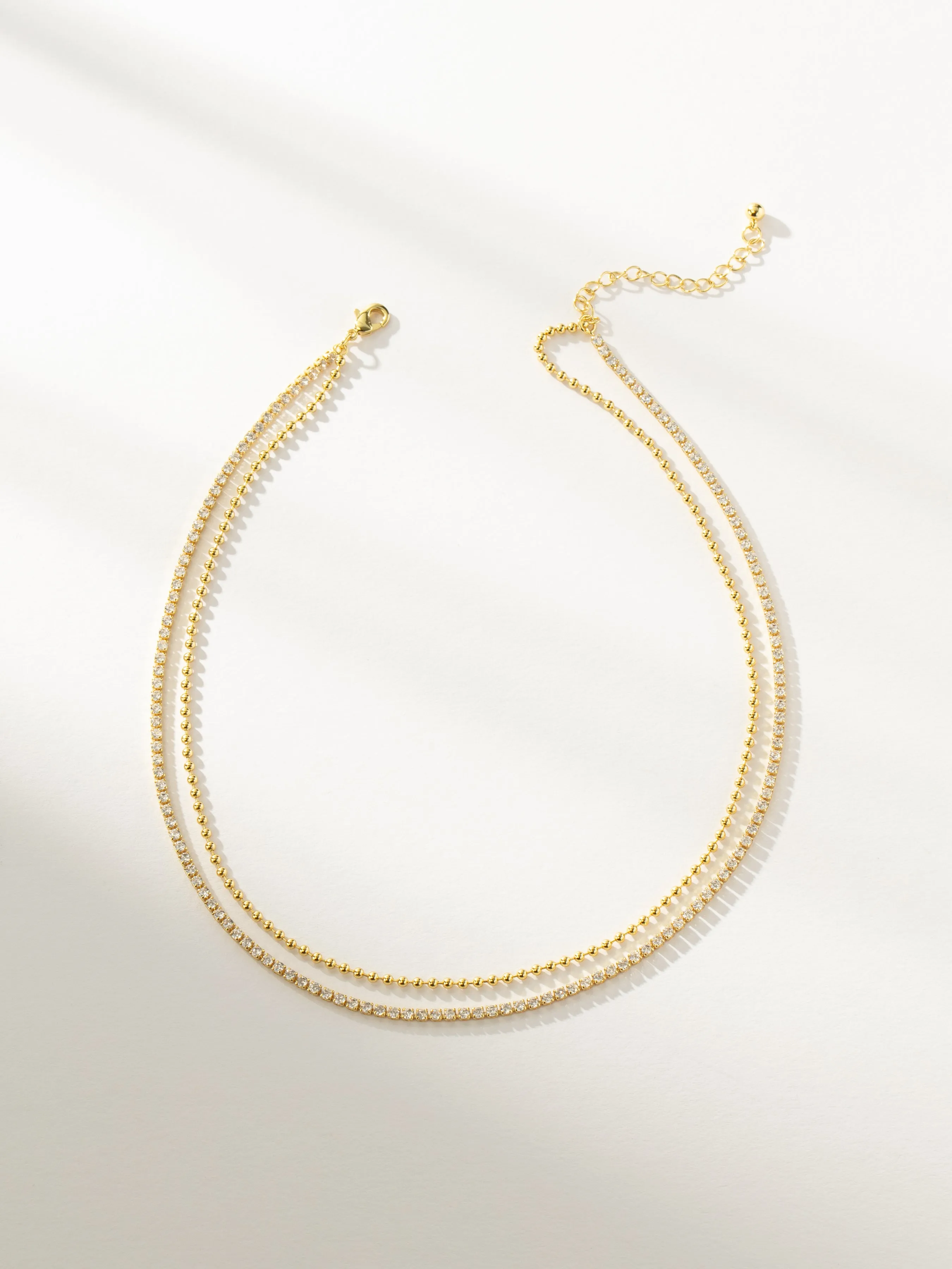 Happy Hour Layered Tennis Necklace