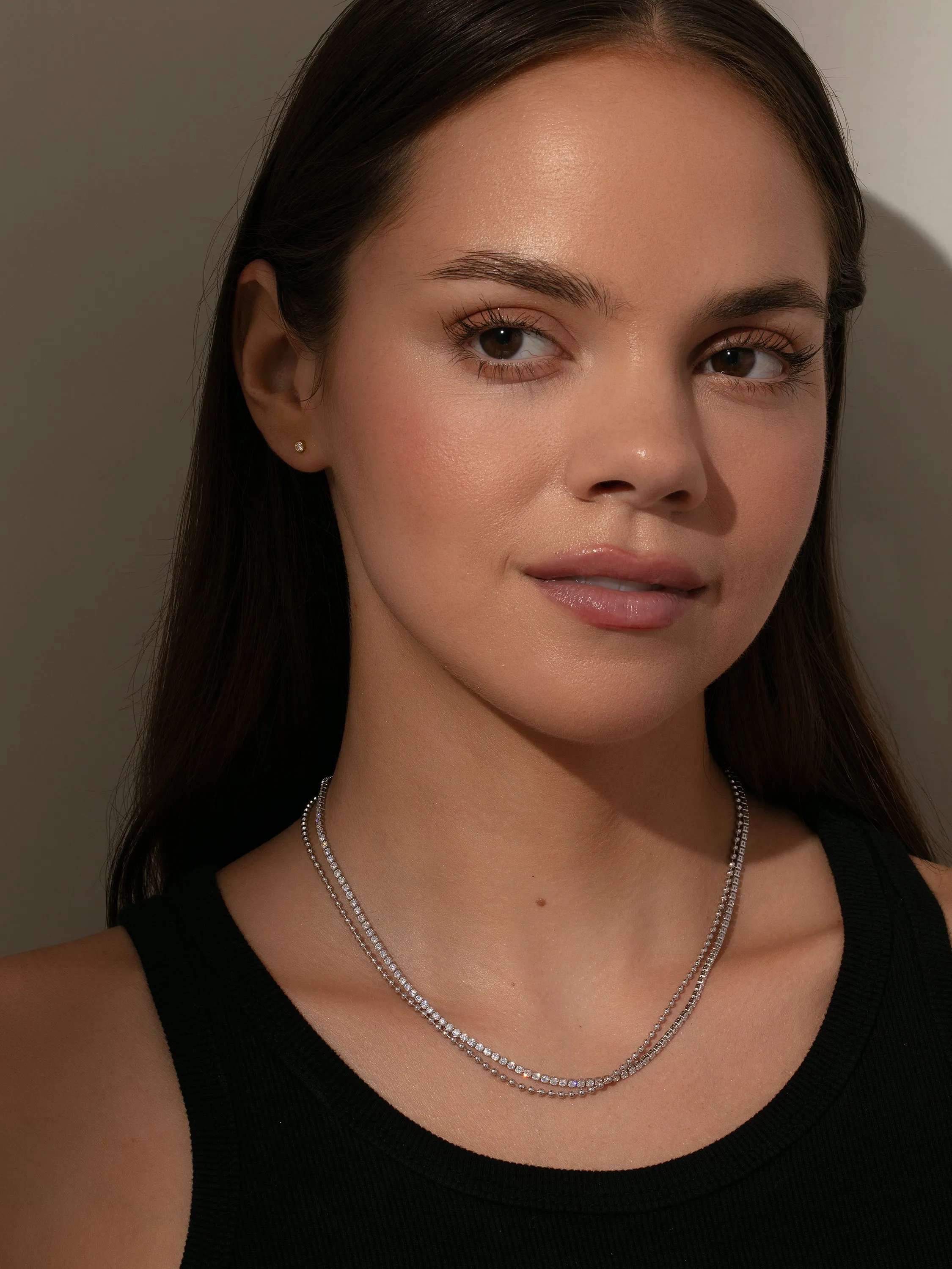 Happy Hour Layered Tennis Necklace