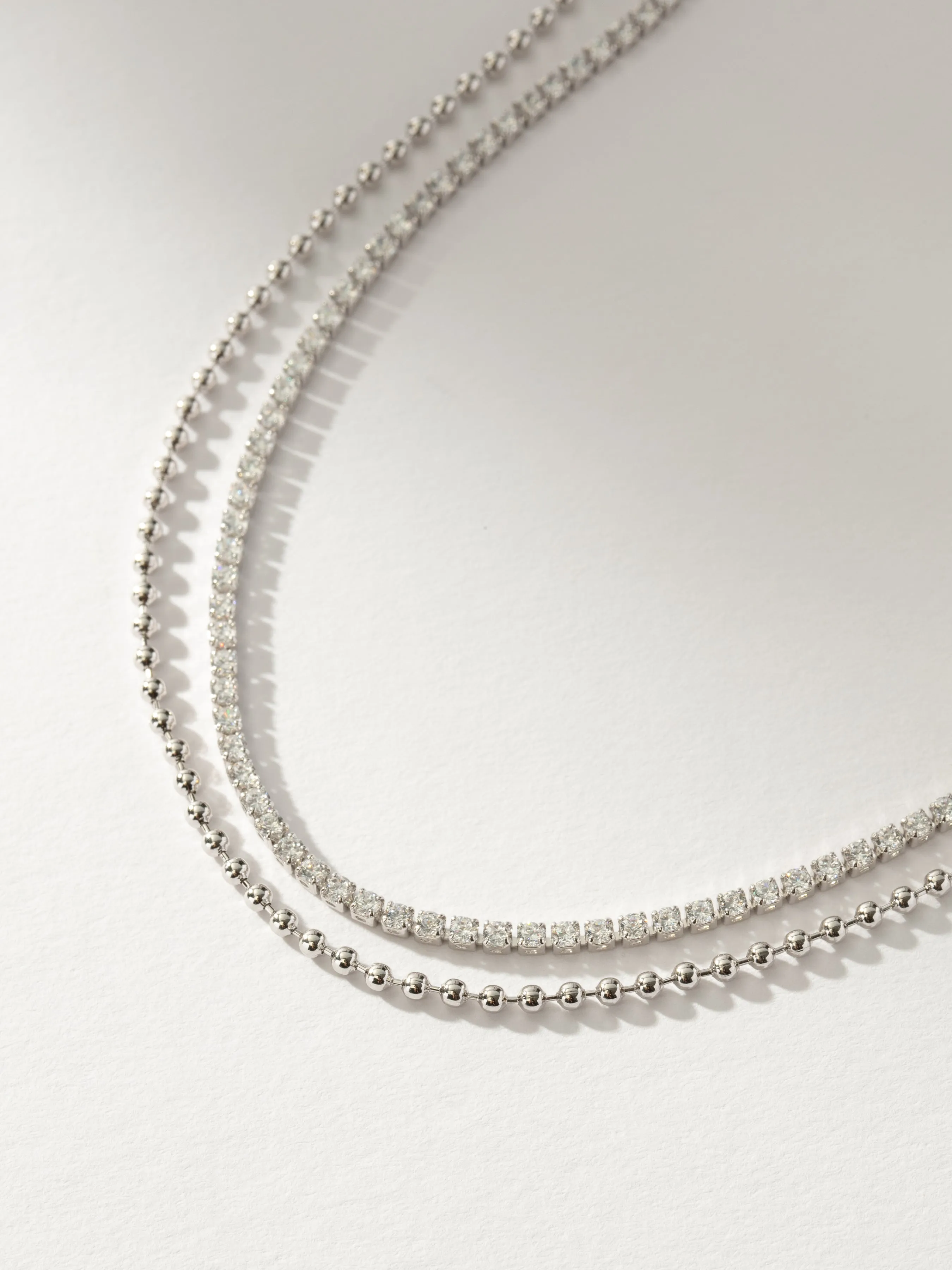 Happy Hour Layered Tennis Necklace