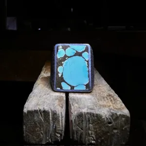 Hubei Turquoise Texture Signet