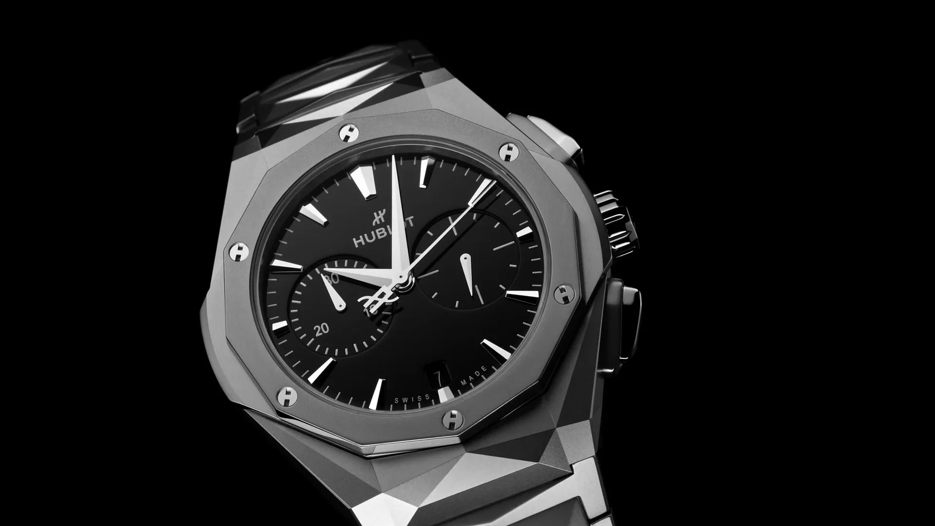 Hublot Classic Fusion Chronograph Orlinkski Full Titanium, 41mm, Ref# 549.NI.1270.NI.ORL23