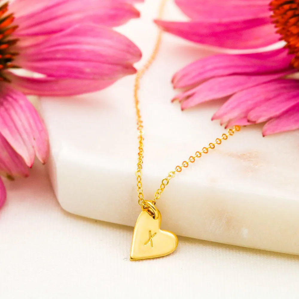 I Just Knew Heart Charm Necklace