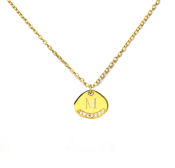 Ines Initial Necklace