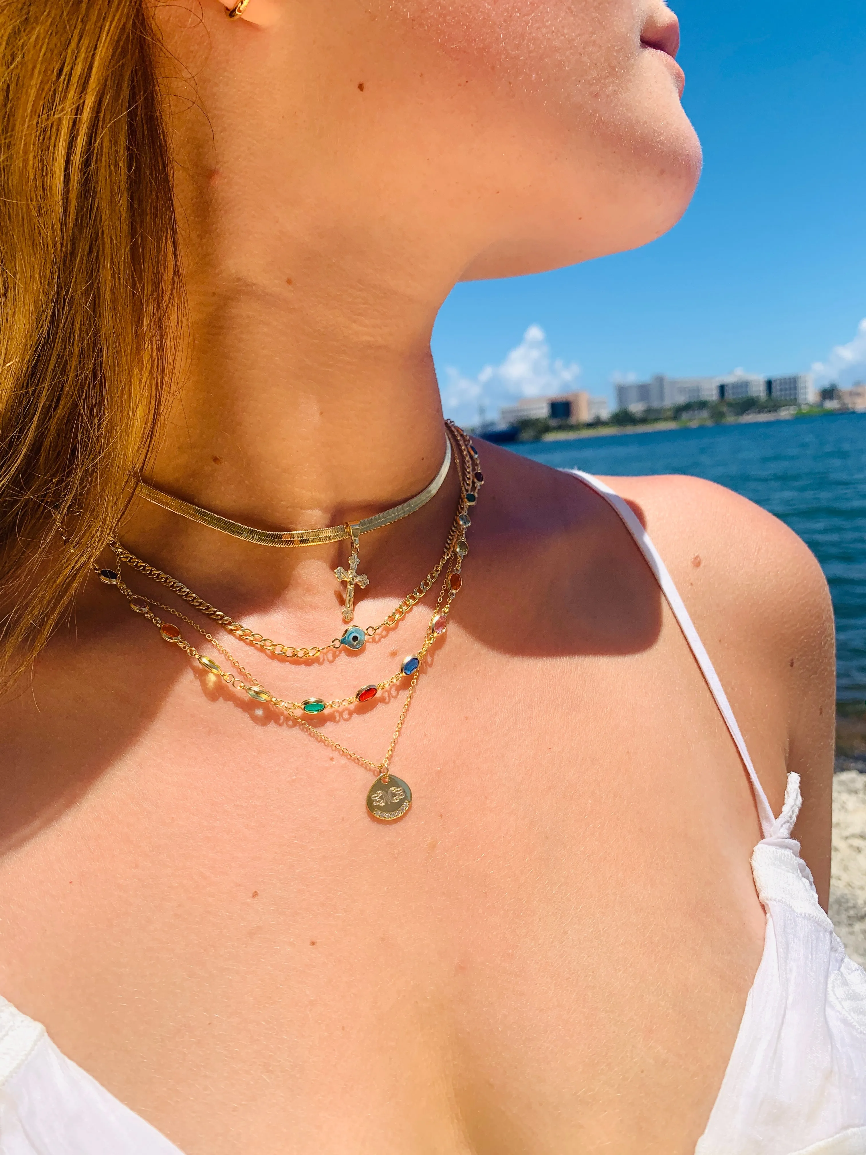 Ines Initial Necklace