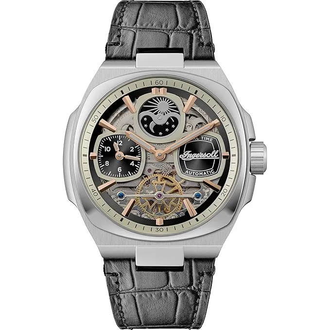 Ingersoll Automatic Black Dial with Lifetime Warranty Analog Watch - for Men I15801