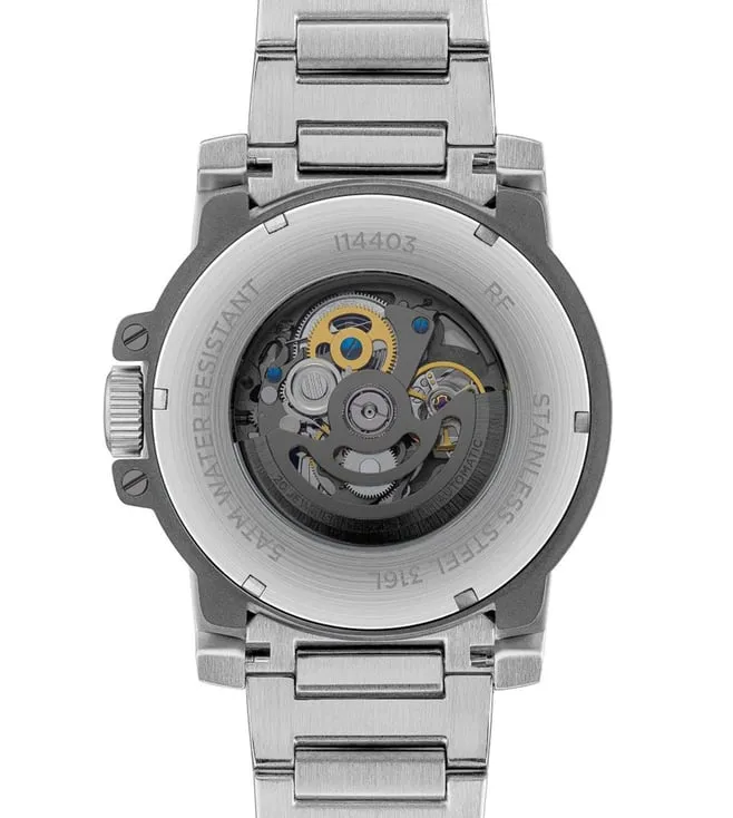 Ingersoll Automatic Black Skeleton Dial With Lifetime Warranty Analog Watch - For Gents  I14403