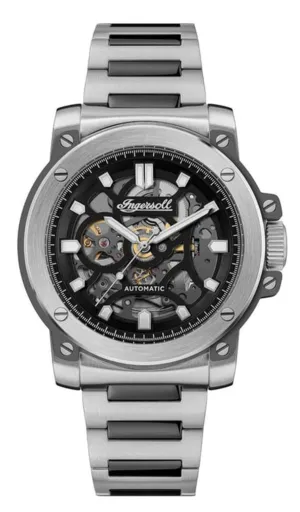 Ingersoll Automatic Black Skeleton Dial With Lifetime Warranty Analog Watch - For Gents  I14403