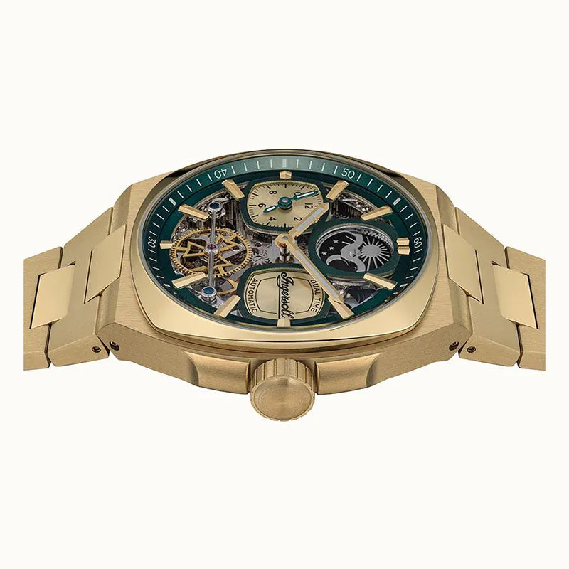 Ingersoll Automatic Gold Dial with Lifetime Warranty Analog Watch - for Men I15803