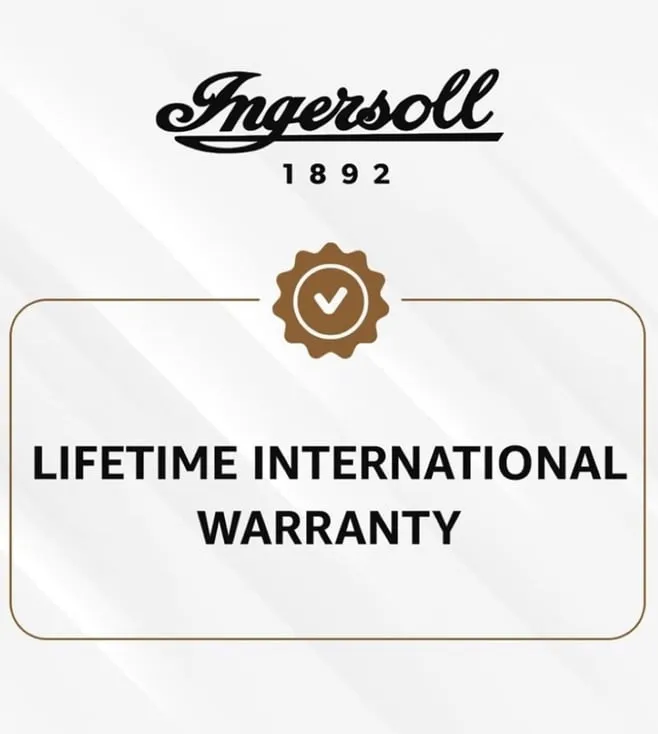 Ingersoll Automatic Grey Skeleton Dial Two-Tone Bracelet With Lifetime Warranty Analog Watch - For I14502