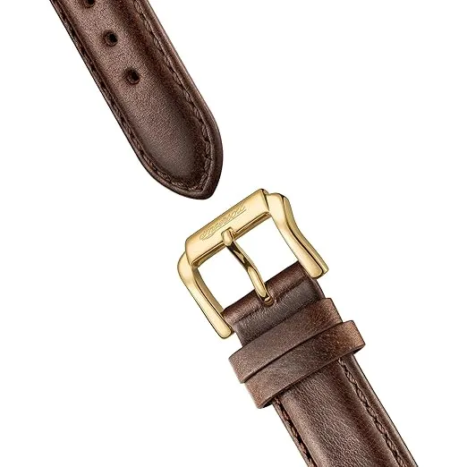Ingersoll The Jazz Automatic Mens Analog Watch with Sivler Dial and Brown Leather Strap - I07704