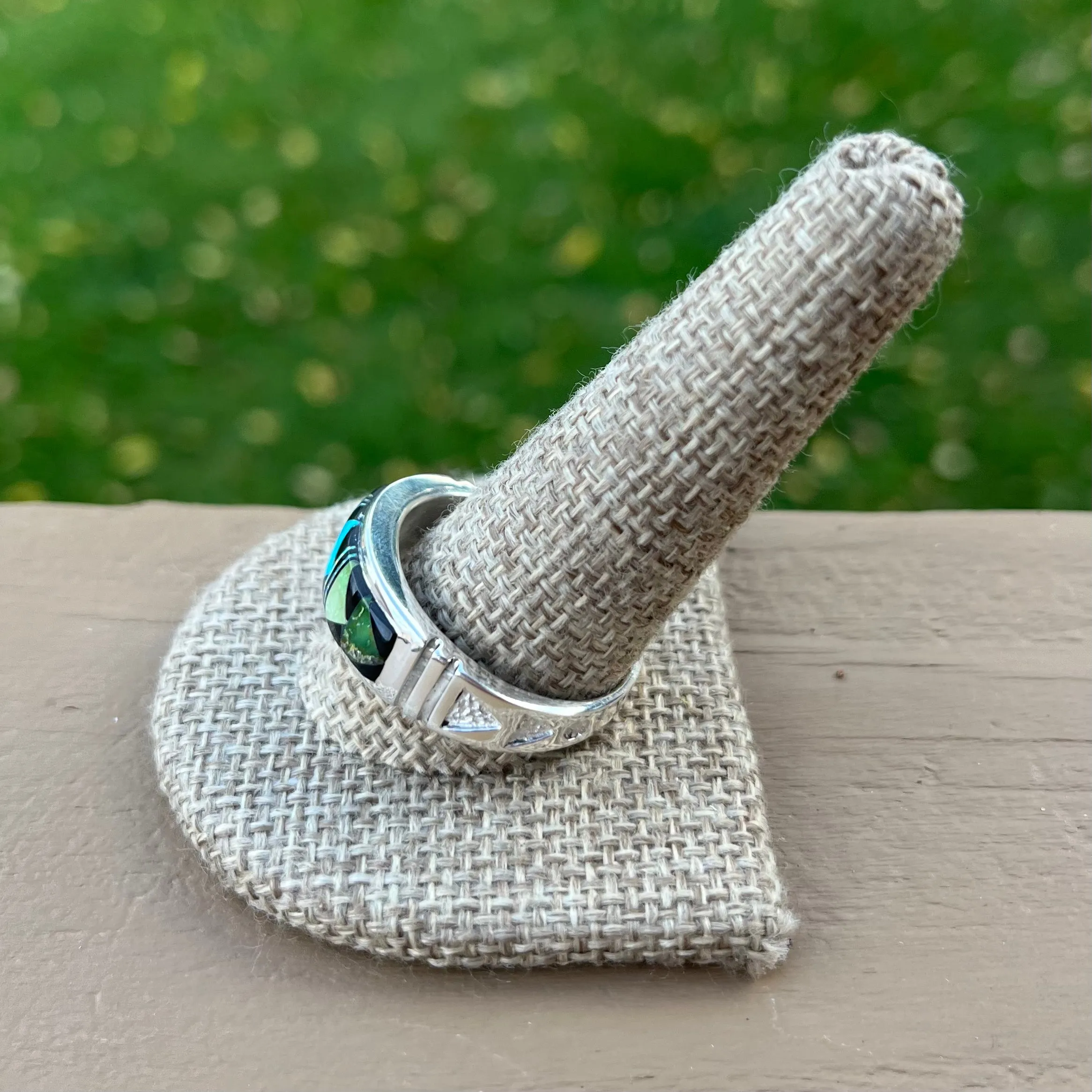 Inlayed Men’s Ring