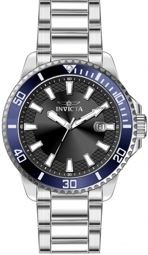 Invicta Pro Diver Analog Black Dial Quartz Men's Watch -46076