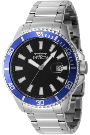 Invicta Pro Diver Analog Black Dial Quartz Men's Watch -46076