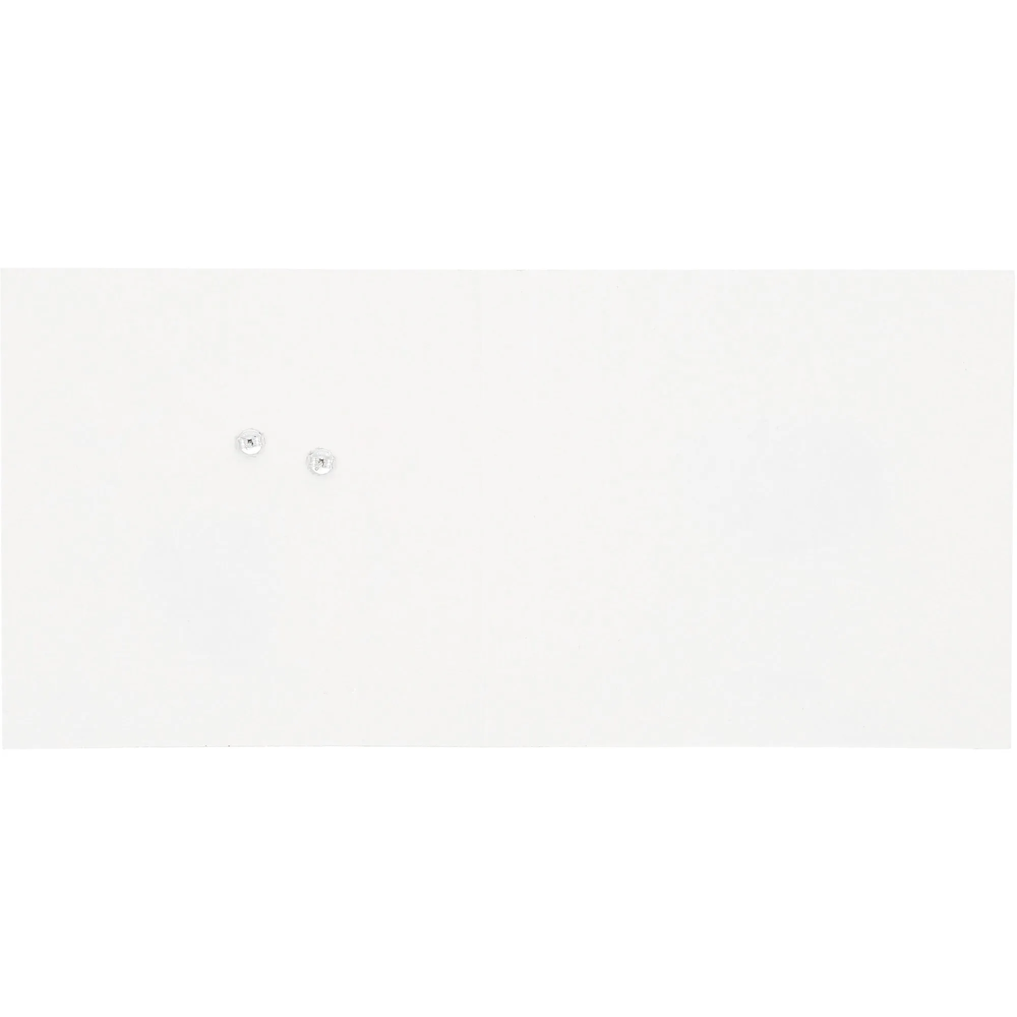 July 5mm Sterling Silver Cubic Zirconia Stud Earrings