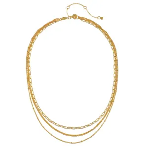 LAYERED CHAIN NECKLACE