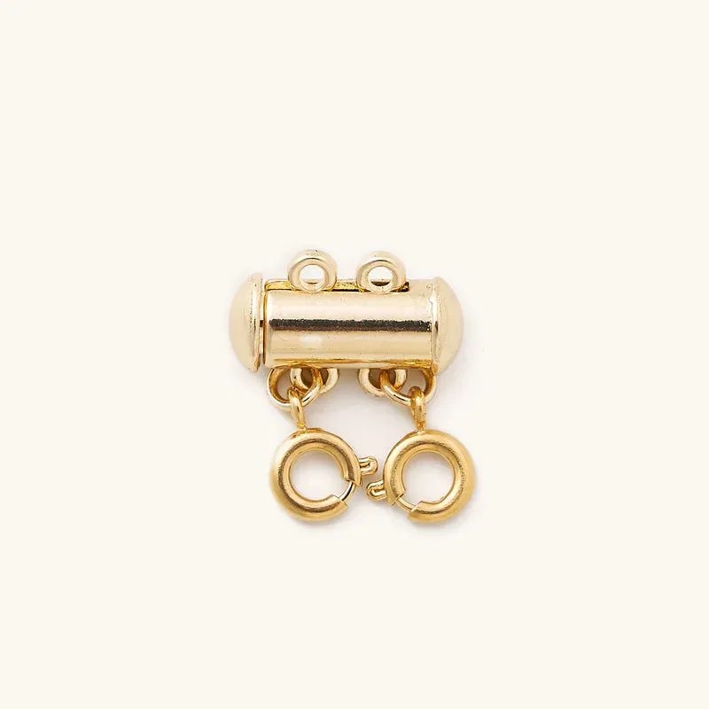 Layered Necklace Spacer 2 Clasp