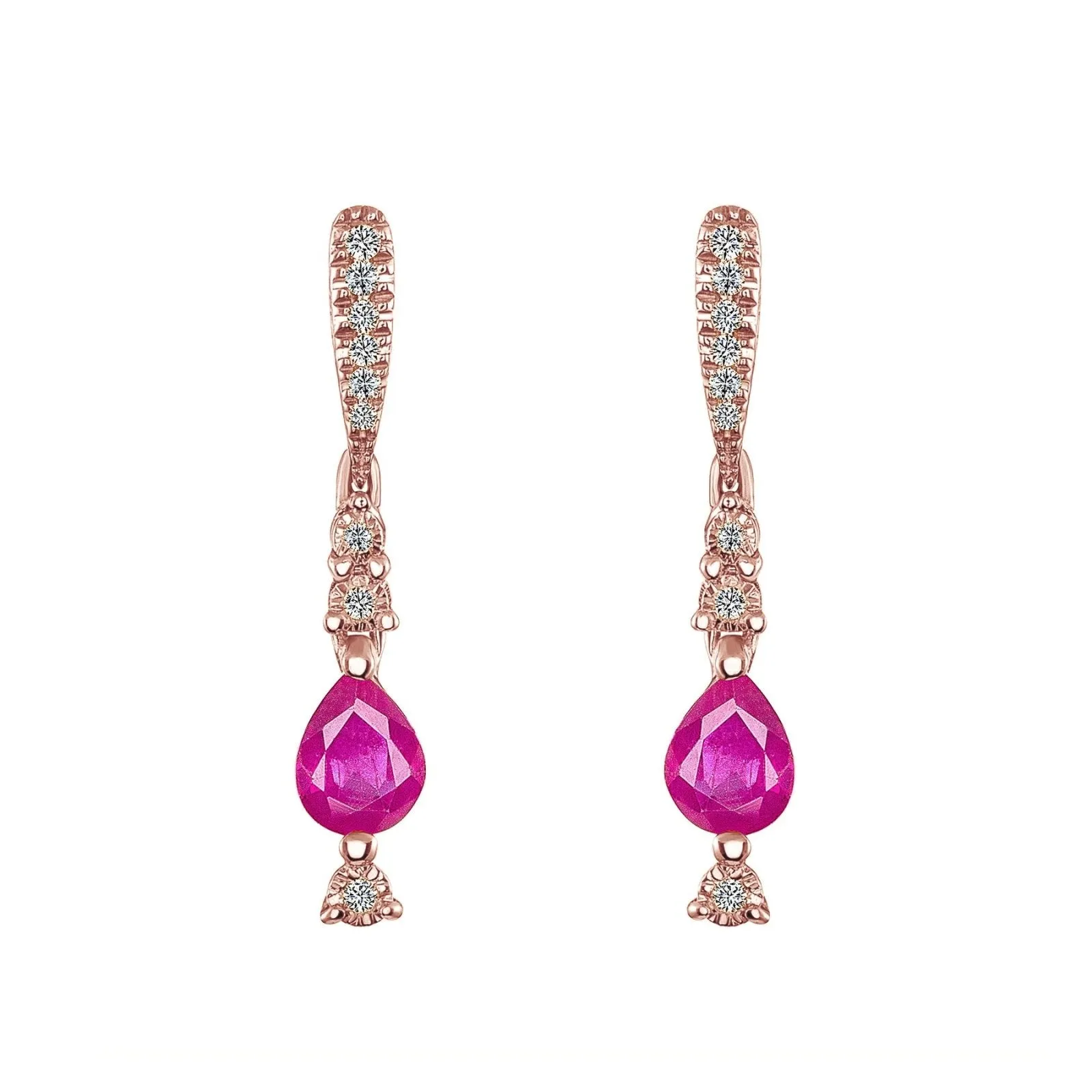 Loretta Ruby Earrings