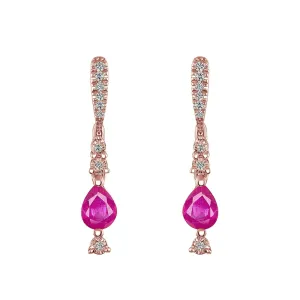 Loretta Ruby Earrings