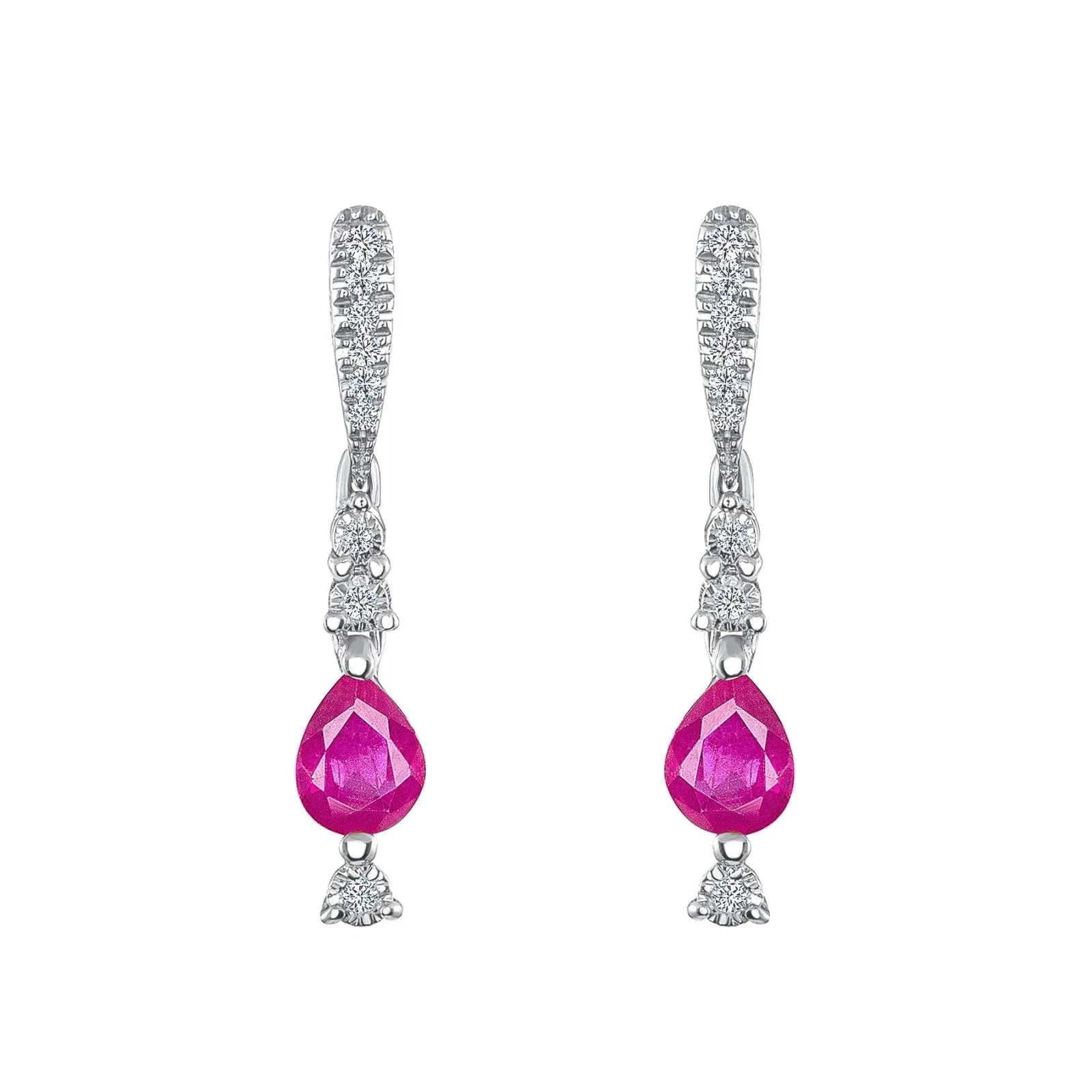 Loretta Ruby Earrings