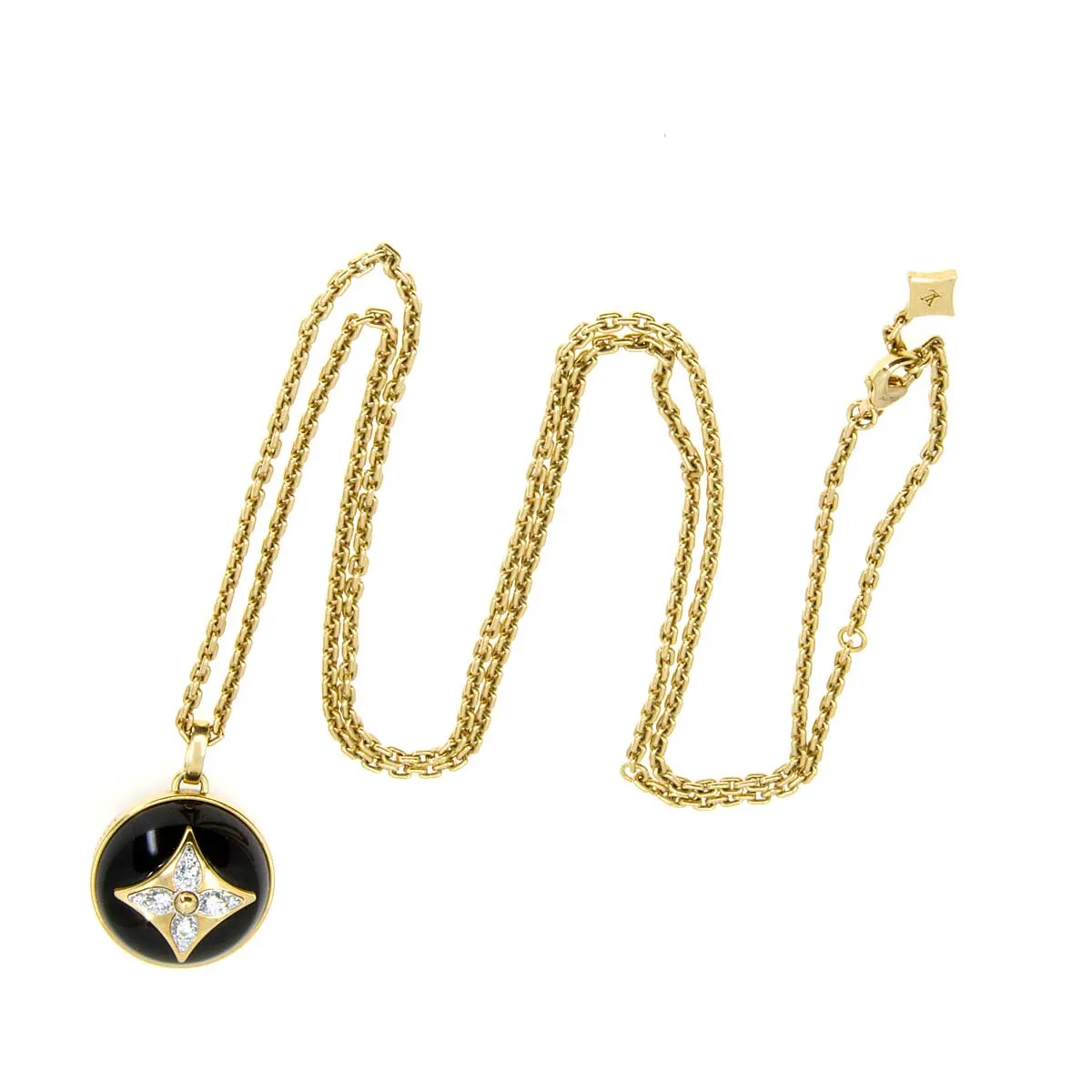 Louis Vuitton Color Blossom Medallion Onyx & Diamond