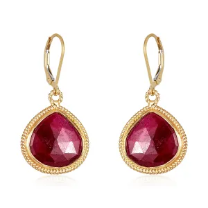Love Ruby Earrings