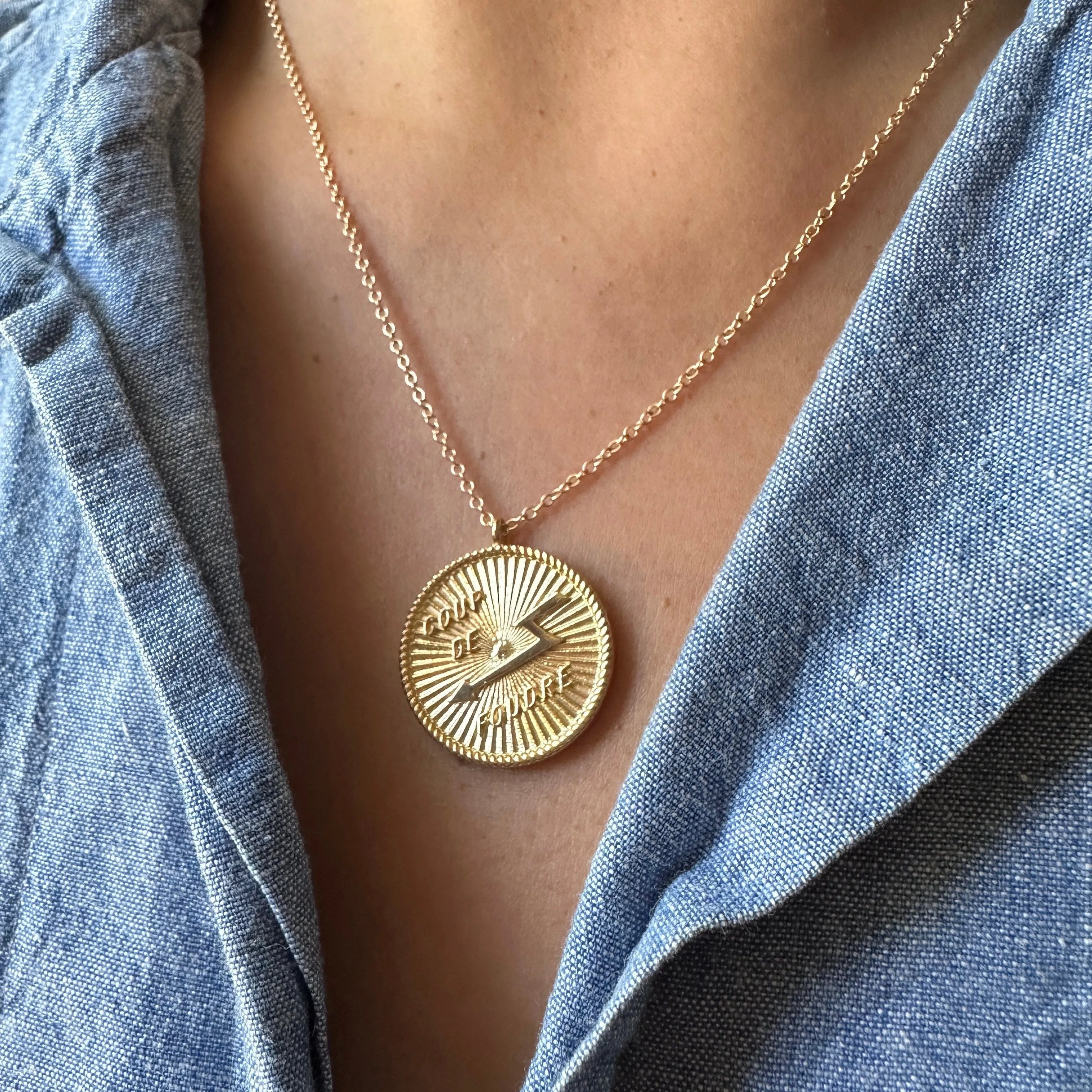 LOVE TOKEN Necklace : “Love At First Sight”   “ALL SEEING EYE”