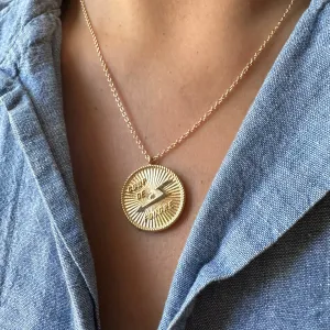 LOVE TOKEN Necklace : “Love At First Sight”   “ALL SEEING EYE”