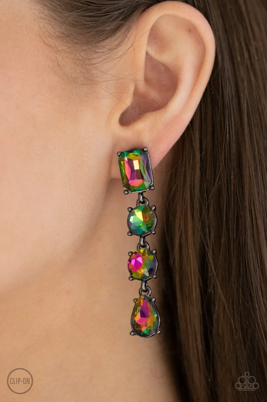 Make A-LIST Multi Paparazzi Clip-On Earrings