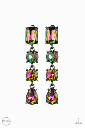 Make A-LIST Multi Paparazzi Clip-On Earrings