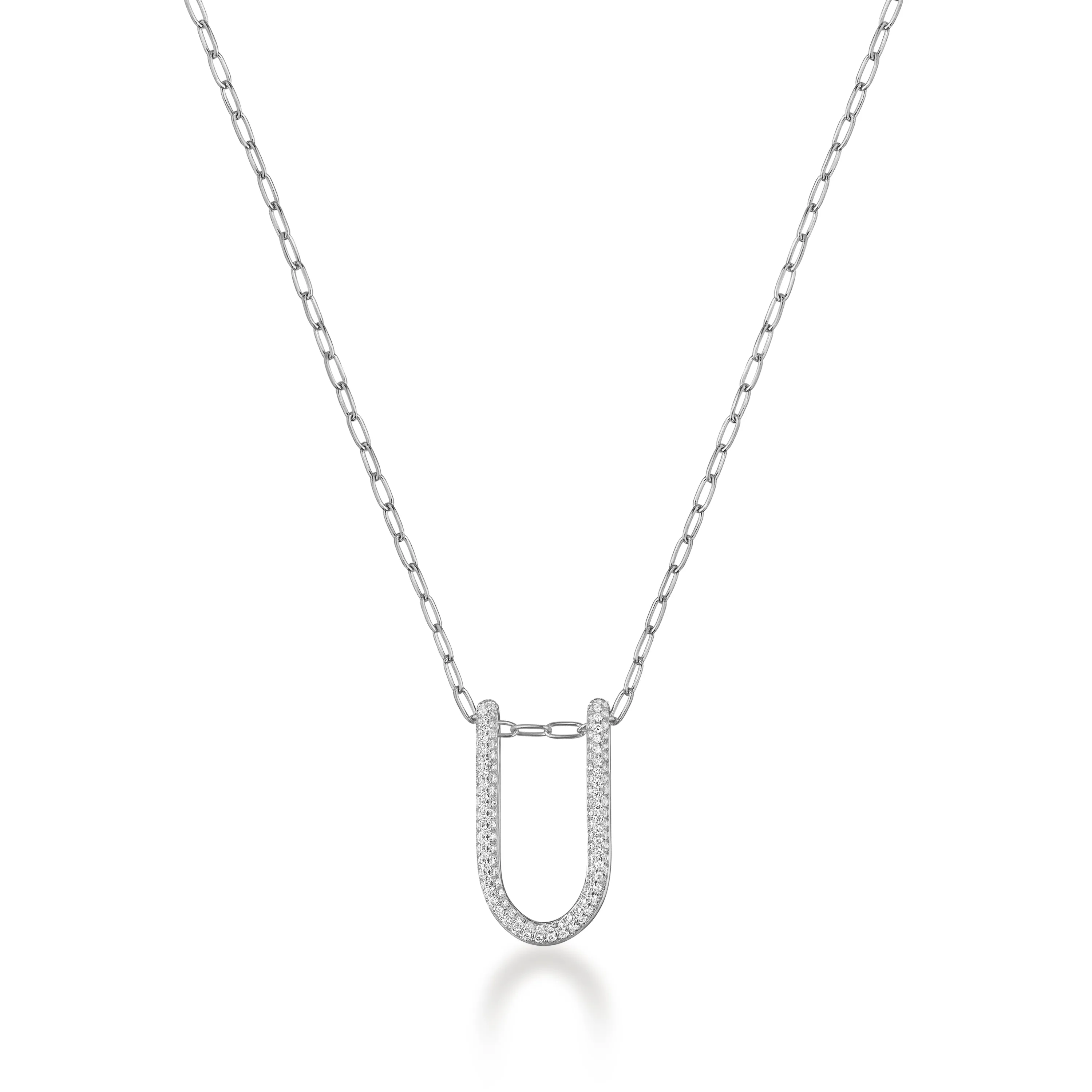 Mara Medium Folded Link Pendant I
