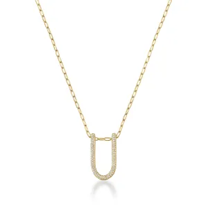 Mara Medium Folded Link Pendant I