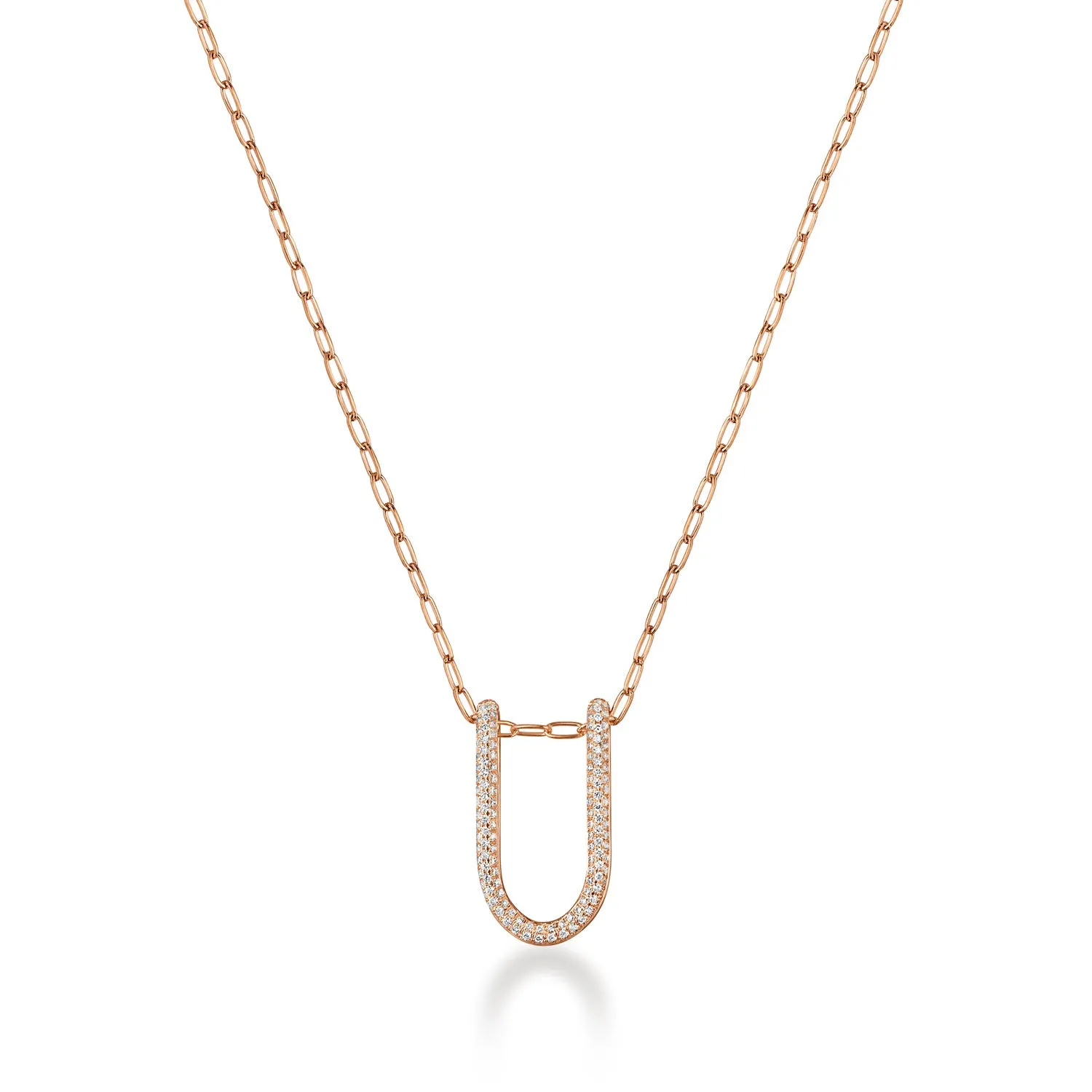 Mara Medium Folded Link Pendant I