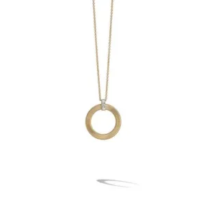 Marco Bicego Masai Diamond Single Circle Short Necklace