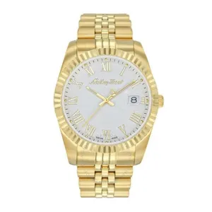 Mathey-Tissot Stainless Steel Black Dial Analog Watches for Men-H810Pbri, Band Color-Rose Gold