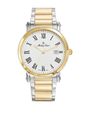 Mathey-Tissot Swiss Made Analog White Dial Gents Watch-HB611251MBR