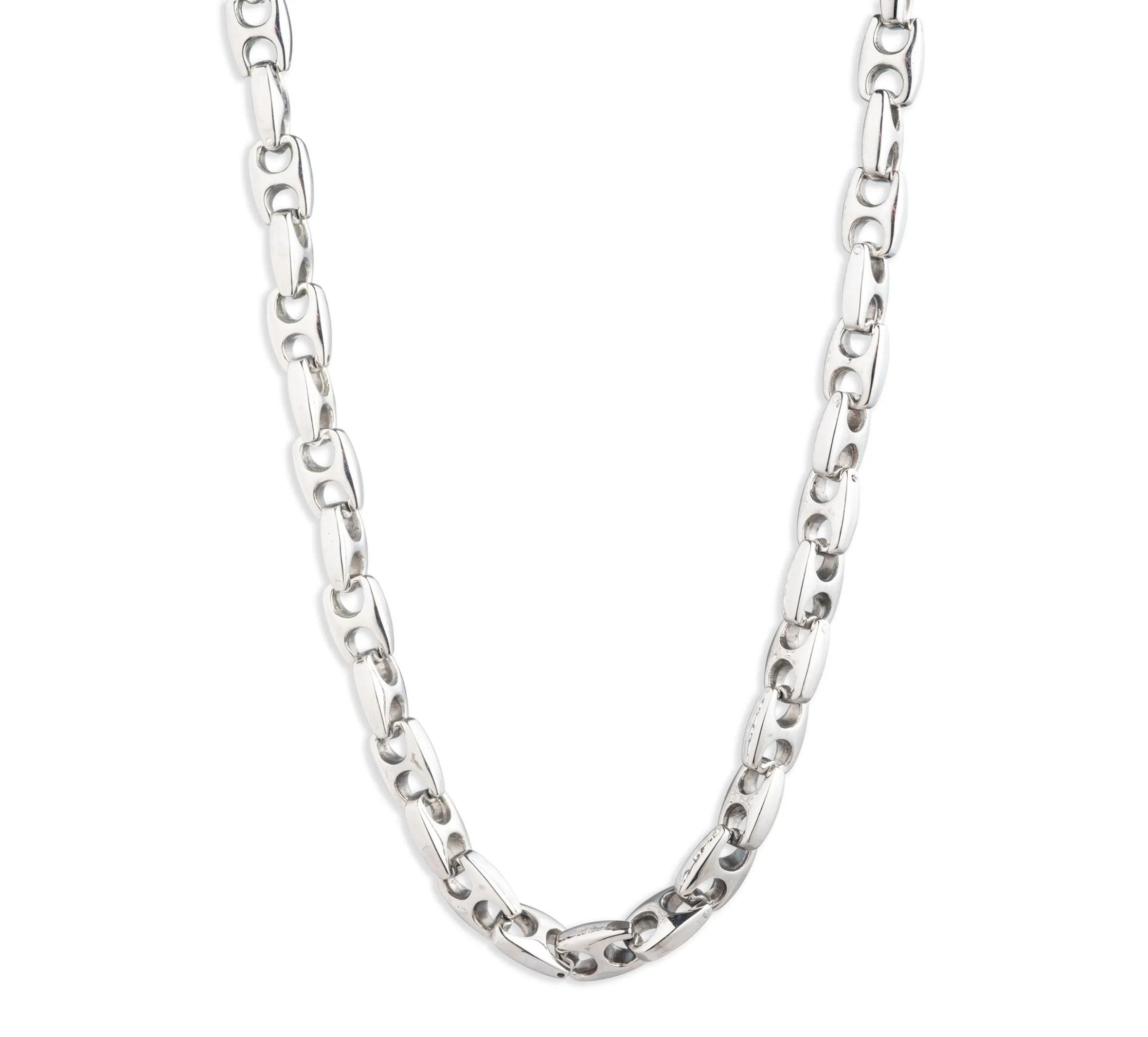 Men's 24" Mariner’s Link Necklace - Silver