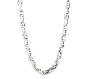 Men's 24" Mariner’s Link Necklace - Silver