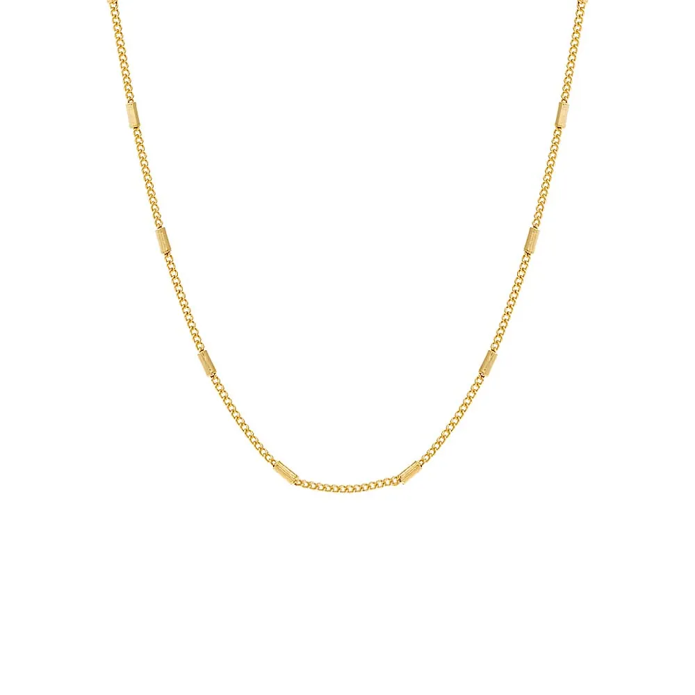 Men's Cylinder Chain Necklace