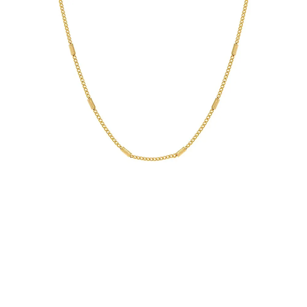 Men's Cylinder Chain Necklace