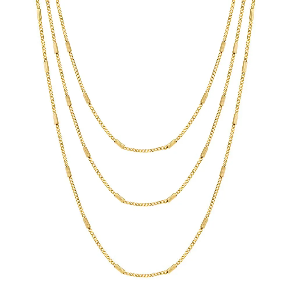 Men's Cylinder Chain Necklace