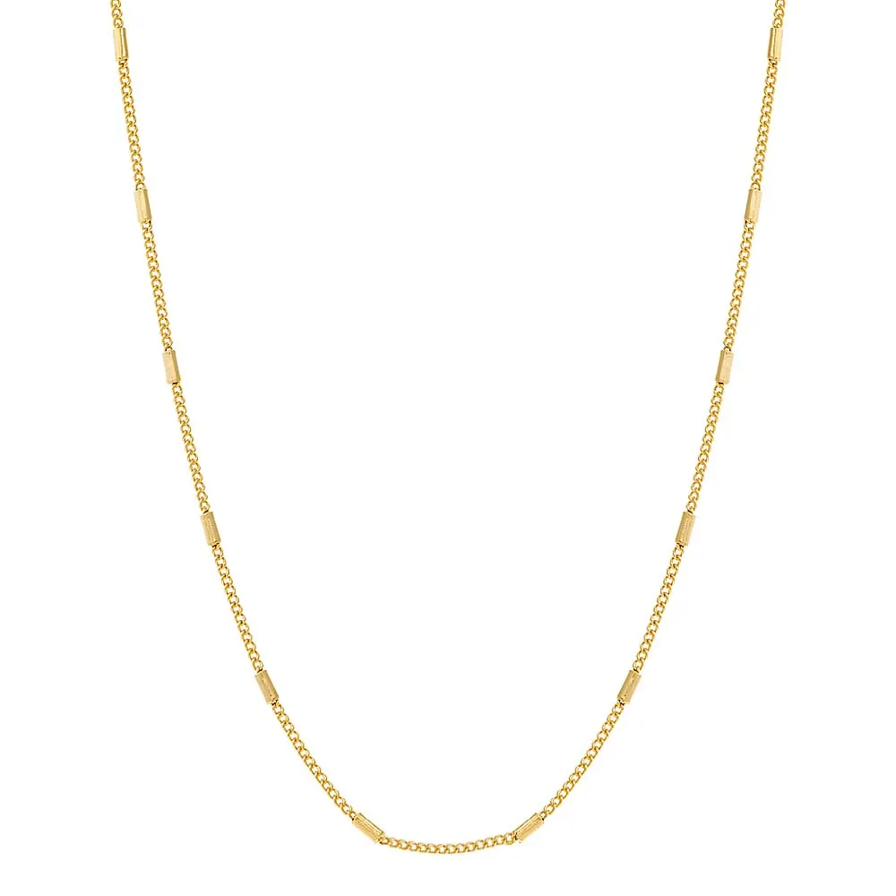 Men's Cylinder Chain Necklace
